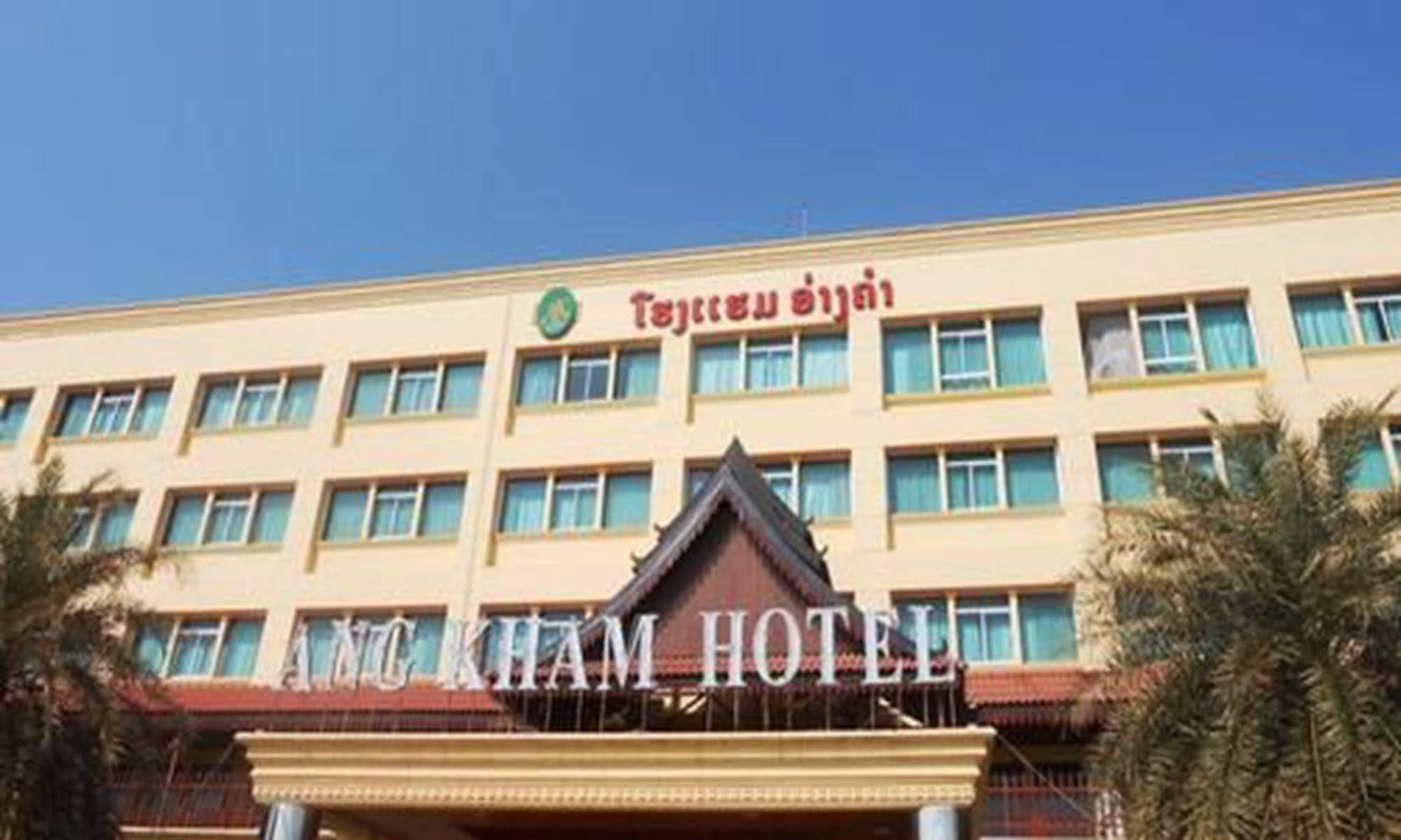 Angkham Hotel Vientiane Exterior foto